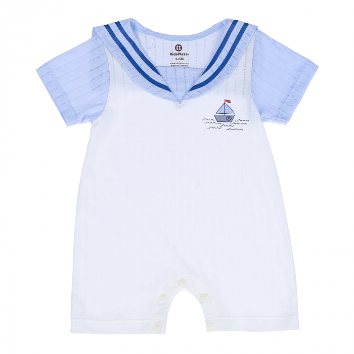 Body đùi cho bé trai KidsPlaza cổ yếm hình Gấu HN21H